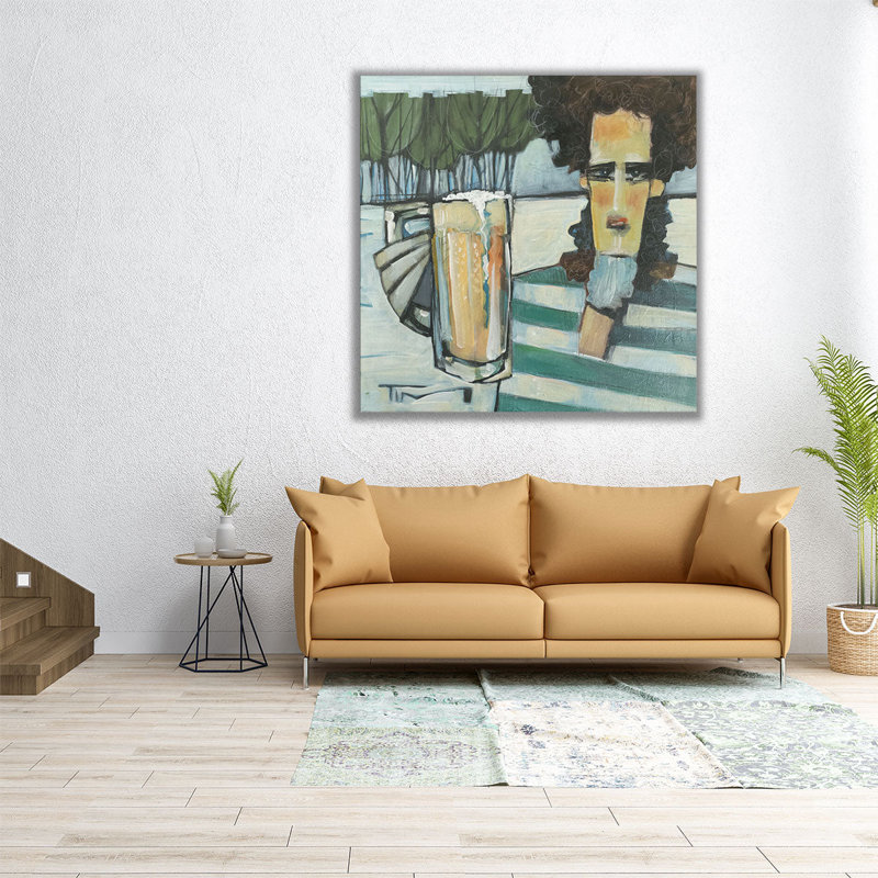 Mug Shot - Canvas Print Wall Art, 20" H x 20" W