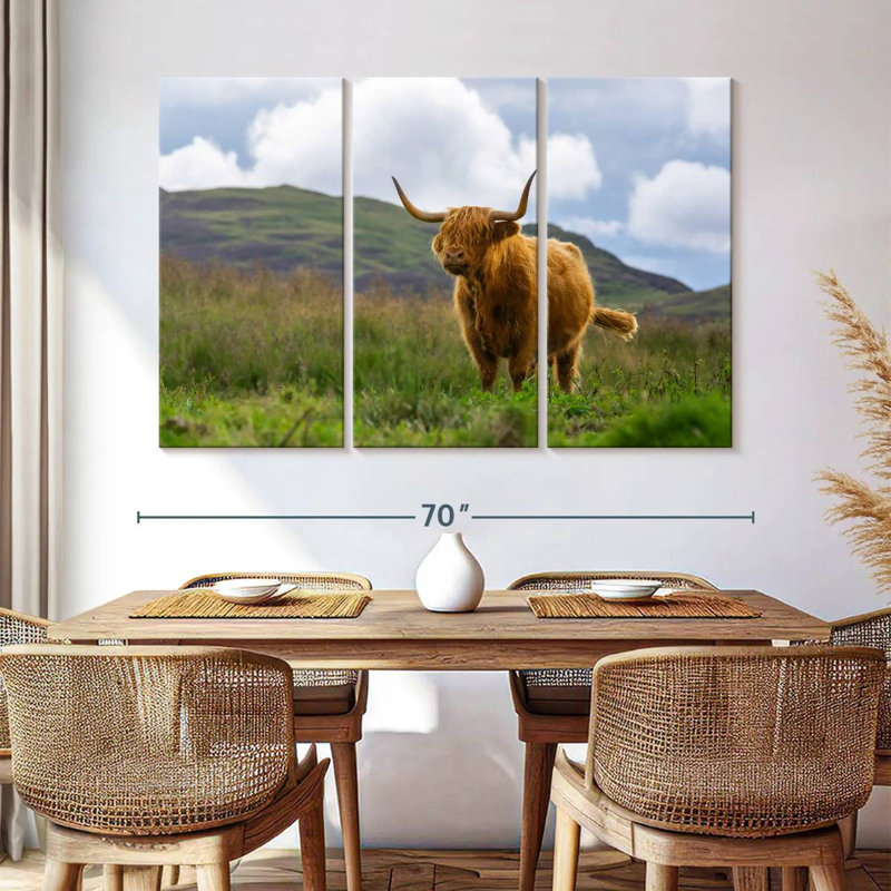 Brampt Highland Cow, Écosse, H 42 po x l 65 po
