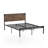 Seagroves Metal Platform Bed-1383452189-1383452179