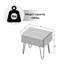 48.3cm Wide Rectangle No Pattern Standard Ottoman-1601124436