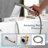 1 Handle Bathroom Waterfall Faucet with Diverter-110801579