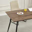Ensemble de salle à manger 5 pièces avec plateau rectangulaire en bois et 4 chaises d'appoint rembourrées-4417068-4417065