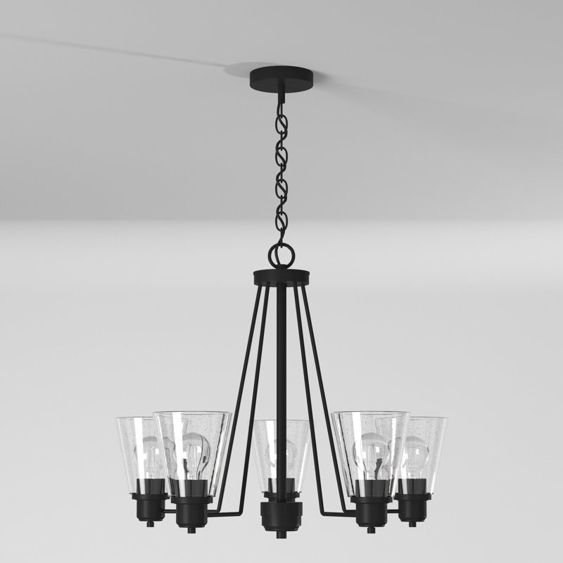 Lustre classique / traditionnel à 5 lumières Selinsgrove, Bronze huilé