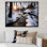 «Winter Creek At Sunset», reproduction d'art sur toile traditionnelle