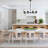 Gannie 8 - Light Glass Dimmable Chandelier