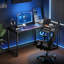 MDF Steel Computer Desk