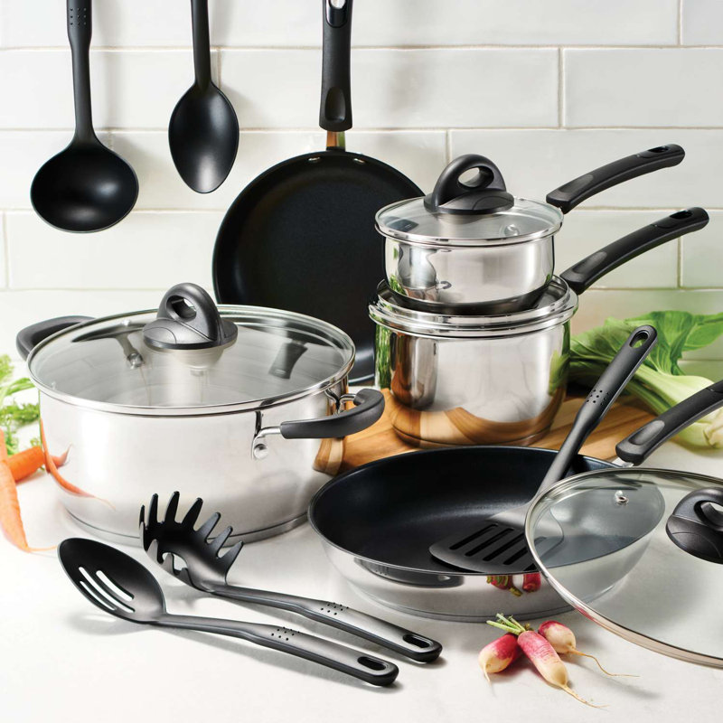 Tramontina 10 Pcs. Stainless Steel Cookware Set