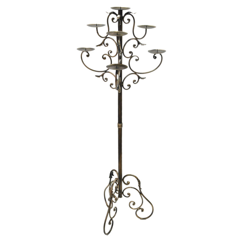 Energicus Metal Floor Candelabra