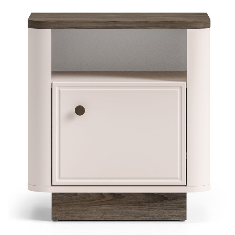 50cm W Metal Bedside Table