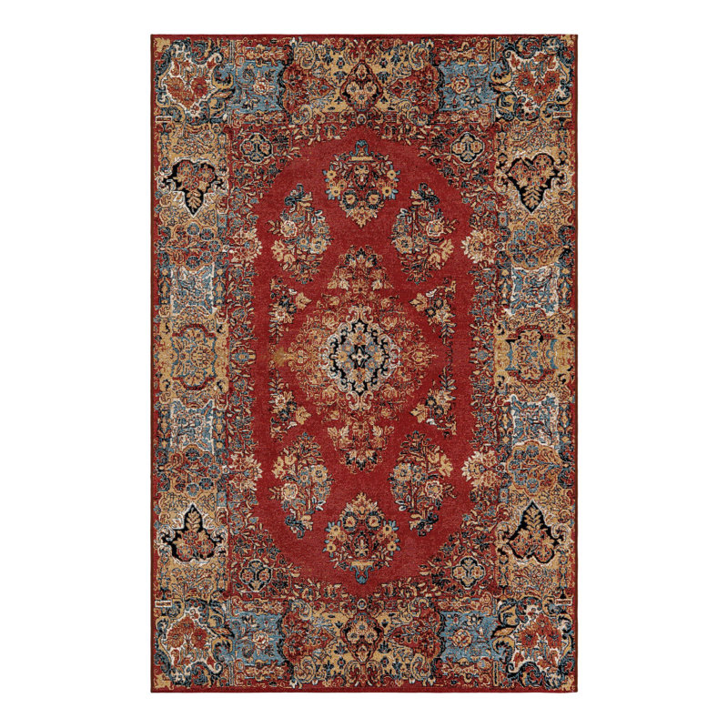 Tapis d'extérieur traditionnel, Rectangle 5 pi 3 po x 8 pi