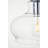 Inola 1-Light Glass Dome Pendant -247275959