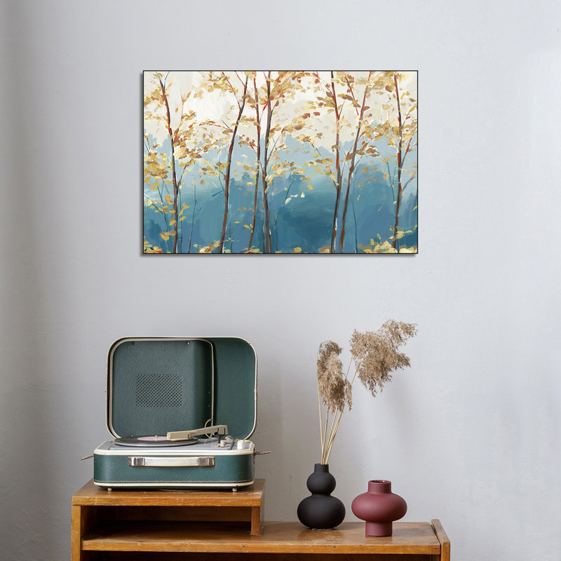 Steelpix Metal Canvas -  Ascent Trail  By Isabelle Z Wall Art Print