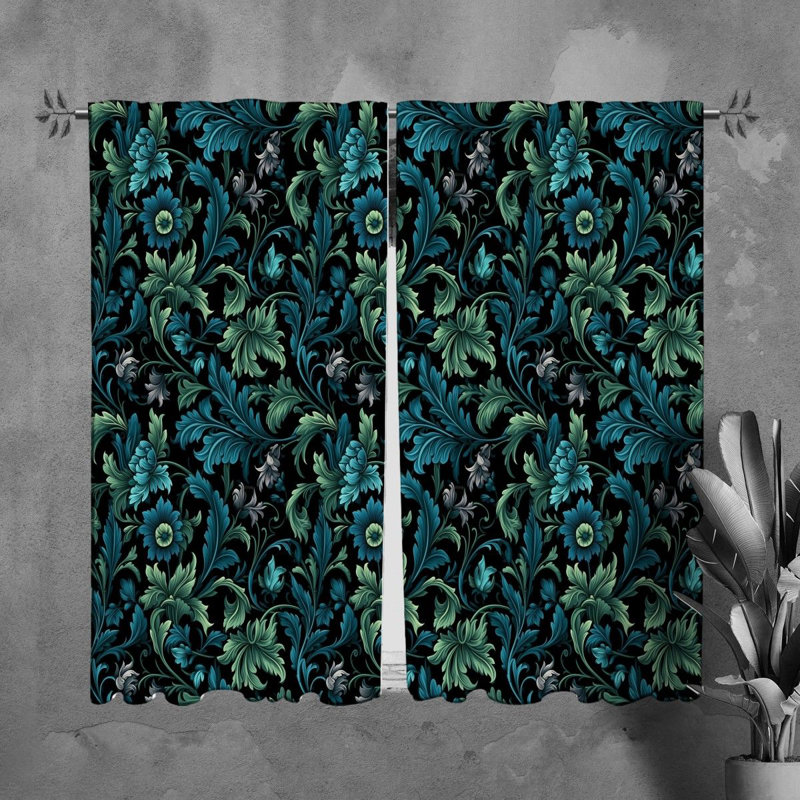 Paire de rideaux obscurcissant en polyester Muntz, L 40 po x L 61 po