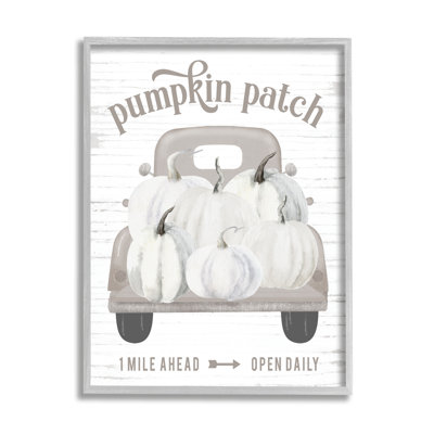Rustic Pumpkin Patch Seasonal Fall Harvest sign