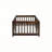 Twin Size Rubber Wood Floor Bed with Safety Guardrails for Compact Rooms and Kids' Safety-506514251