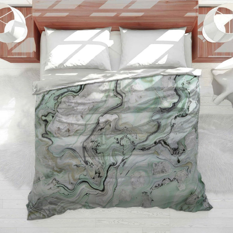 Mineral Essence Jade Cotton Blend Comforter, King Comforter