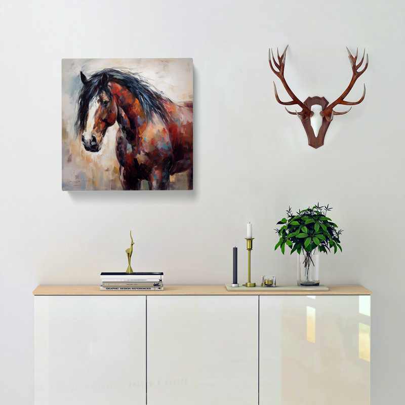 Modern Wall Art - Wrapped Canvas, 50cm H x 50cm W x 3cm D