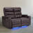 Power Recliner Loveseat Sofa With Adjustable Headrest, Home Theater Seating-470728905