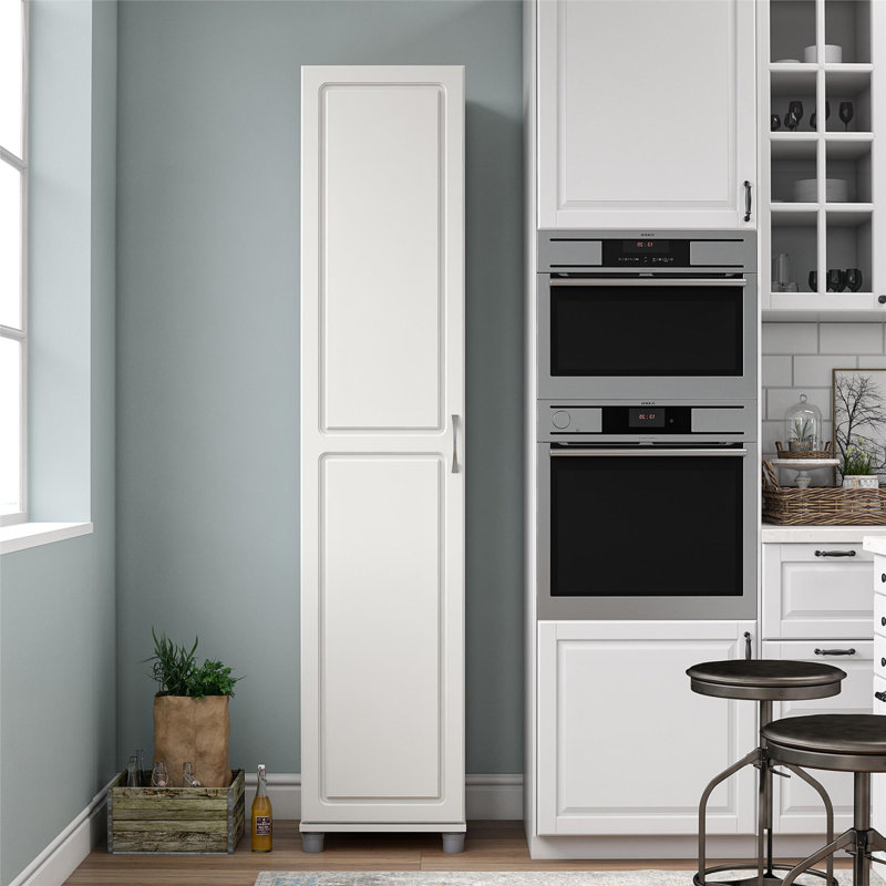 Armoire de rangement utilitaire de 16 po Scholl, Blanc