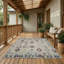 Tapis à motif géométrique marocain beige Thambiah-1728268073