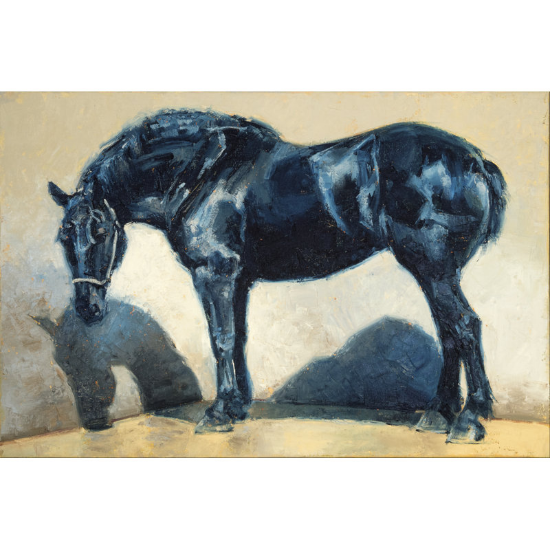 Mood Indigo I by Julie T. Chapman - Wrapped Canvas Painting, 51cm H x 76cm W