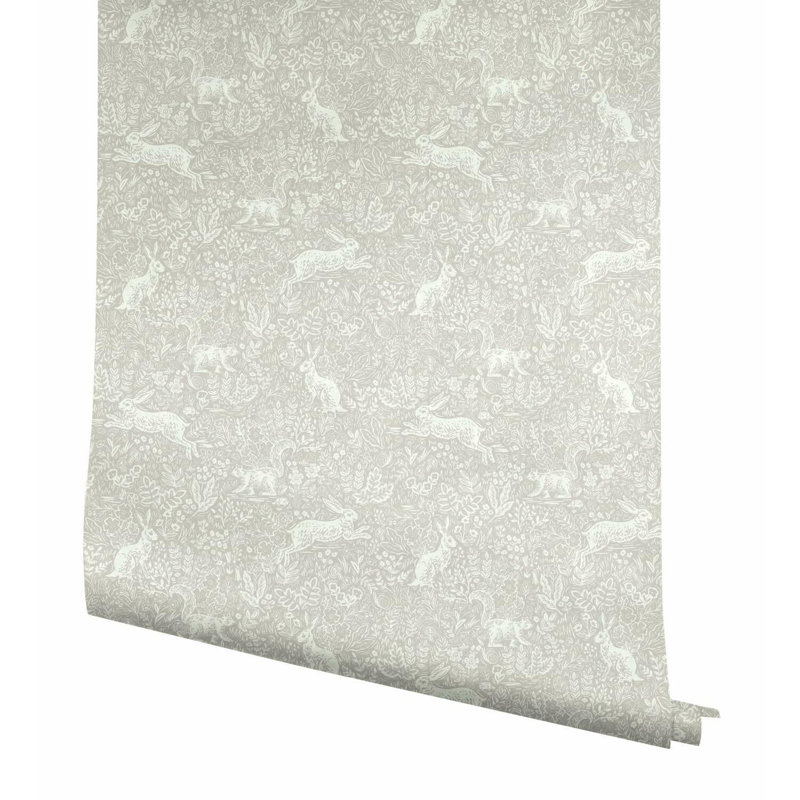 Papier peint 27 pi x 27 po Fable, Lin