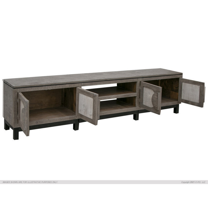 Cosalá TV Stand for TVs up to 88", Gray