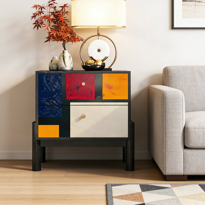 Armoire de rangement Minimalist, Noir