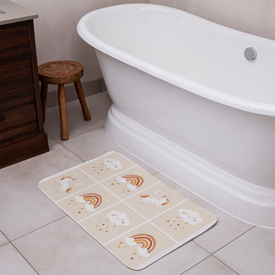Dontavis Non-Slip Bath Rug