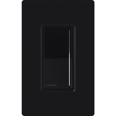 Lutron Sunnata Black 150 W 3-Way Dimmer Switch 1 pk