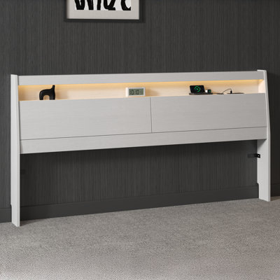 Queen Headboard Only (Black) by Latitude Run
