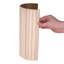 Panneaux muraux décoratifs Tambour flexibles 3/ 3/ po po x 1 pi x 8 pi à équerre carrée en bois non fini 3/4 po-135242454