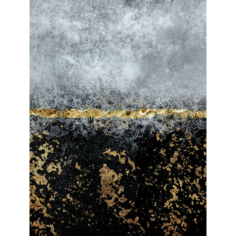 Gold Abstract, 50.8 cm H x 76.2 cm W