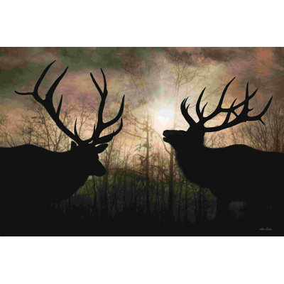 " Elk Sunrise III " by Lori Deiter