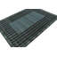Distressed Homage Hand Knotted Wool Geometric Area Rug-1120950842