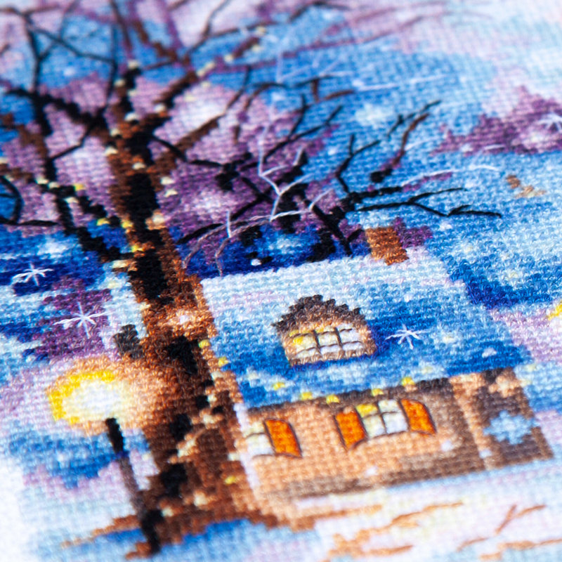 Ensemble de point de croix compté 70-36 Silent Night