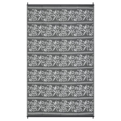 Area Rugs Waterproof Reversible Outdoor Rug UV & Mark Resistant Patio Carpet for RV, Camping, Picnic, Deck, Backyard