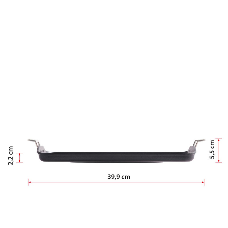 Non-Stick Aluminum Grill Pan / Griddle Set