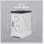 Table de bout Farmhouse avec station de charge, ports USB et armoire de rangement pour le salon