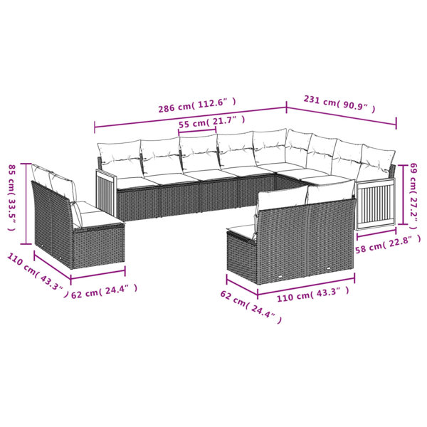 Dimensions du produit