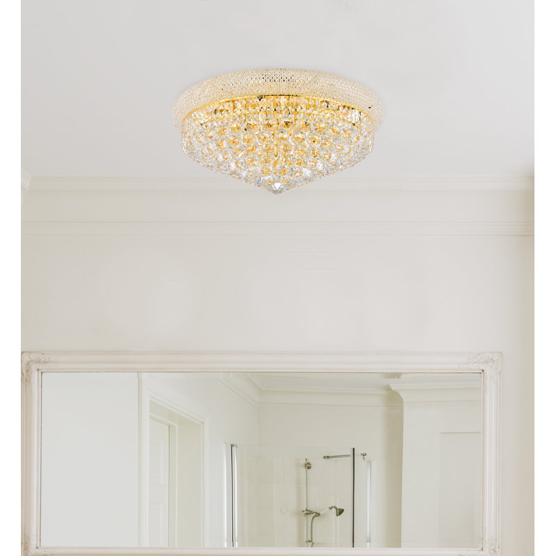 Ston Easton Flush Mount, Gold