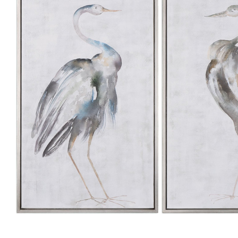 " Summer Birds " by Christina Long 2 - Pieces Painting Print