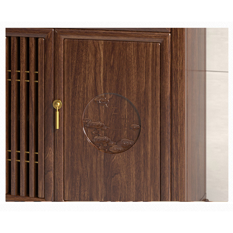 Nouvelle armoire d'appoint de style chinois, H 35,43 po x l 61,02 po x P 17,72 po