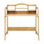 Ensemble de bureau d'écriture 31,49 "avec bibliothèque et chaise en bambou Nyquist