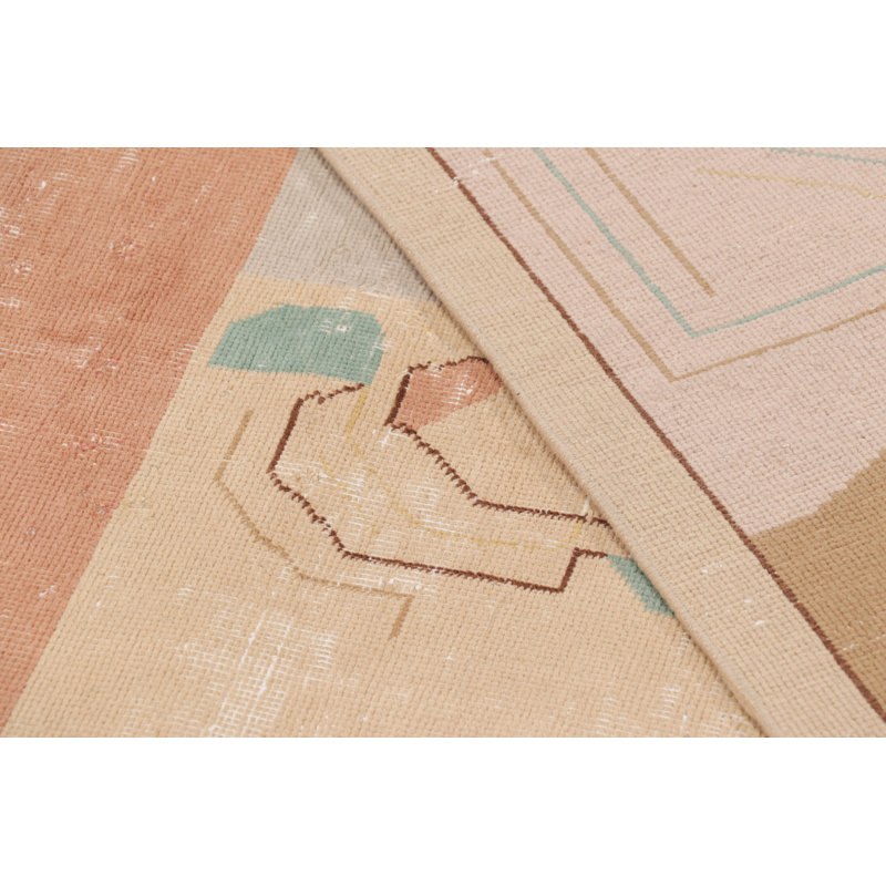 Vintage One-of-a-Kind 9'10X13'7 Hand Knotted Area Rug