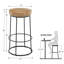 Tabouret de bar 28 po Mccree-1424292148