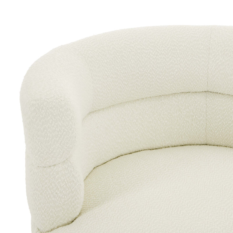 Chaise contemporaine pivotante à 360 °