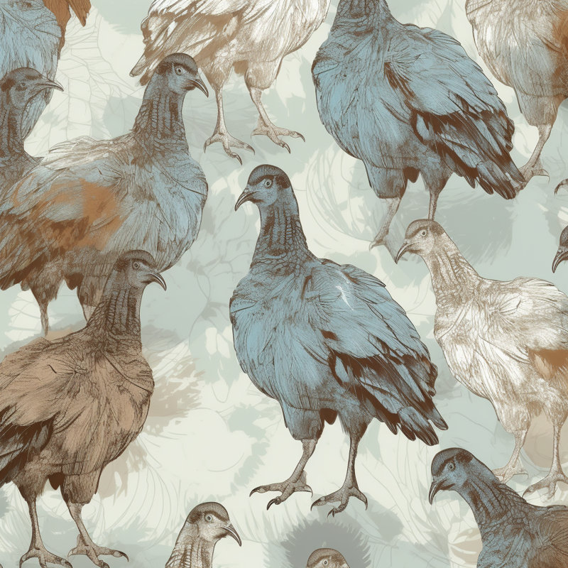 Turkey Comforter, Twin Comforter