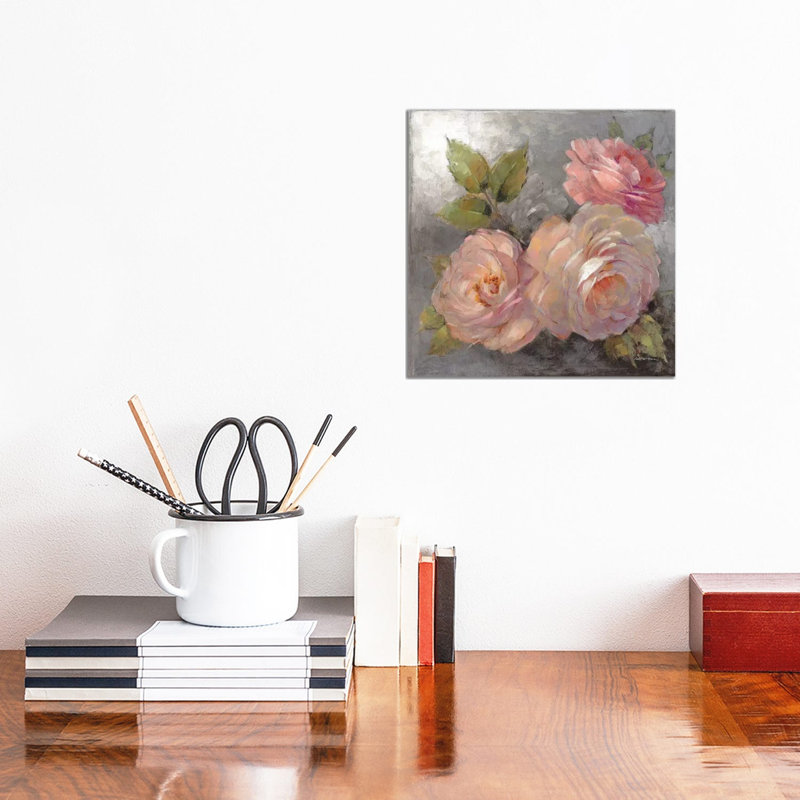 Paris Morning Mist I - Wrapped Canvas Gallery-Wrapped Canvas Giclée, Wrapped Canvas, 45.72 cm H x 45.72 cm W x 3.175 cm D
