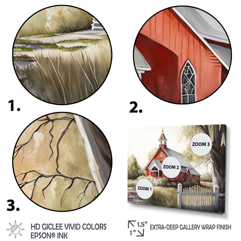 Monochome jaune et gris Farm V - Barn Farm Ranch, impressions sur toile, H 12 po x l 20 po x P 1 po, Toile tendue